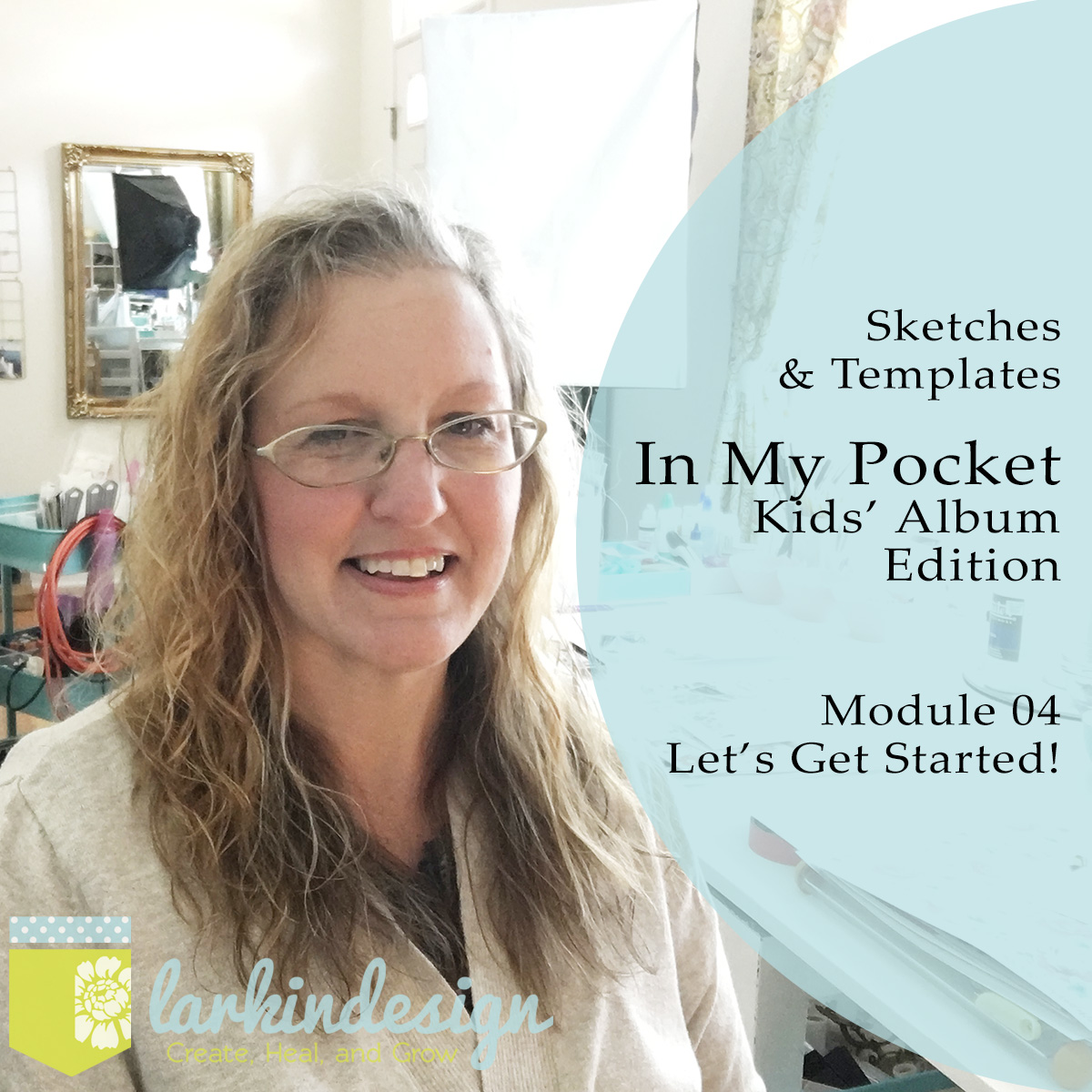 Larkindesign IMP Kids Album Edition Module 04 | Sketches And Templates